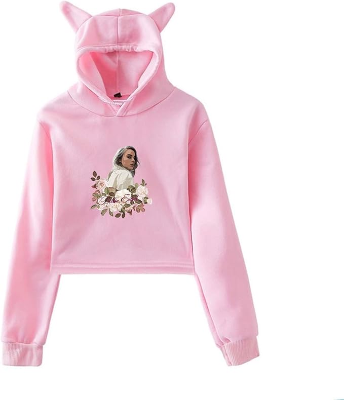 billie eilish cat ear hoodie