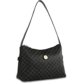 Signature Top Zip Shoulder Bag