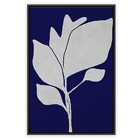 signwin Framed Canvas Wall Art Flowers Pattern Canvas...