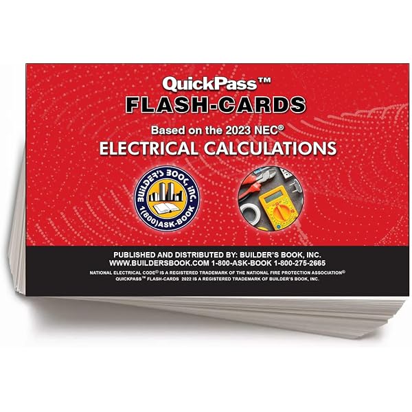 National Electrical Code QuickPass Flash-Cards Based On The 2023