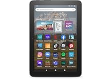 All-new Amazon Fire HD 8 tablet, 8” HD Display, 32 GB, 30% faster processor, designed for portable entertainment, (2022 relea