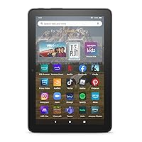 Amazon Fire HD 8 tablet, 8” HD Display, 64 GB, 30% faster processor, designed for portable entertainment, (2022 release), Black