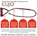 EzyDog Cujo Shock Absorbing Bungee Dog Leash - Best Dog Rope Training Lead - Reflective Trim for Nighttime Safety - Padded Pull Handle for Superior Comfort and Control (25