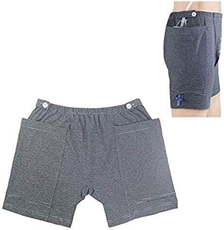 JJZXPJ Incontinence Care Trousers，Catheter Underwear Washable Urinate Drainage Bag Pants Ostomy Drainage Bag Care Clothes Urinary Catheter (Color : Women, Size : L): Health & Personal Care