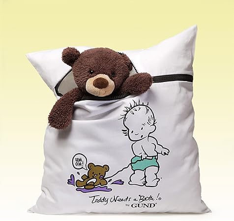Gund Teddy Needs a Bath Laundry Bag 