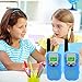 Aphse Kids Walkie Talkie Two Ways Radio Toy Walkie Talkie for Kids 3 Miles Range 22 Channels Built in Flash Light FRS GMRS Handheld Mini Walkie Talkie for Outdoor Adventures Camping Hiking Set of 2