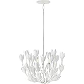Hinkley Flora Large Convertible Semi-Flush Mount Ceiling Light - from the Lisa McDennon Collection, Handmade, Hand-Painted, B