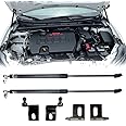 2Pcs Front Bonnet Hydraulic Hood Gas Charged Shock Assist Accessories Spring Prop Rod Lift Arm Struts Bar Support Kits Fit for Toyota Corolla 2009 2010 2011 2012 2013 2014 2015 2016 2017 2018