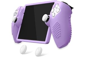 PlayVital Design for PS Portal Silicone Protective Case with Thumb Grips – Enhanced Grip Comfort | Anti-Slip 3D Studded Desig