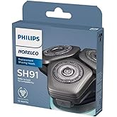 Philips Norelco SH91/52 Replacement Blades for Shaver Series 9000 (S9) and S9000 Prestige (SP98xx) - Self-Sharpening Precision Blades
