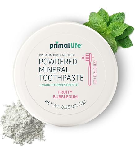 Amazon.com: Primal Life Organics - Dirty Mouth Toothpowder, Tooth