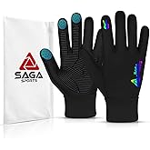 SAGA SPORTS Kids Winter Gloves – Warm Cold Weather Gloves for Boys & Girls – Touchscreen Compatible for Snow, Ski, Cycling