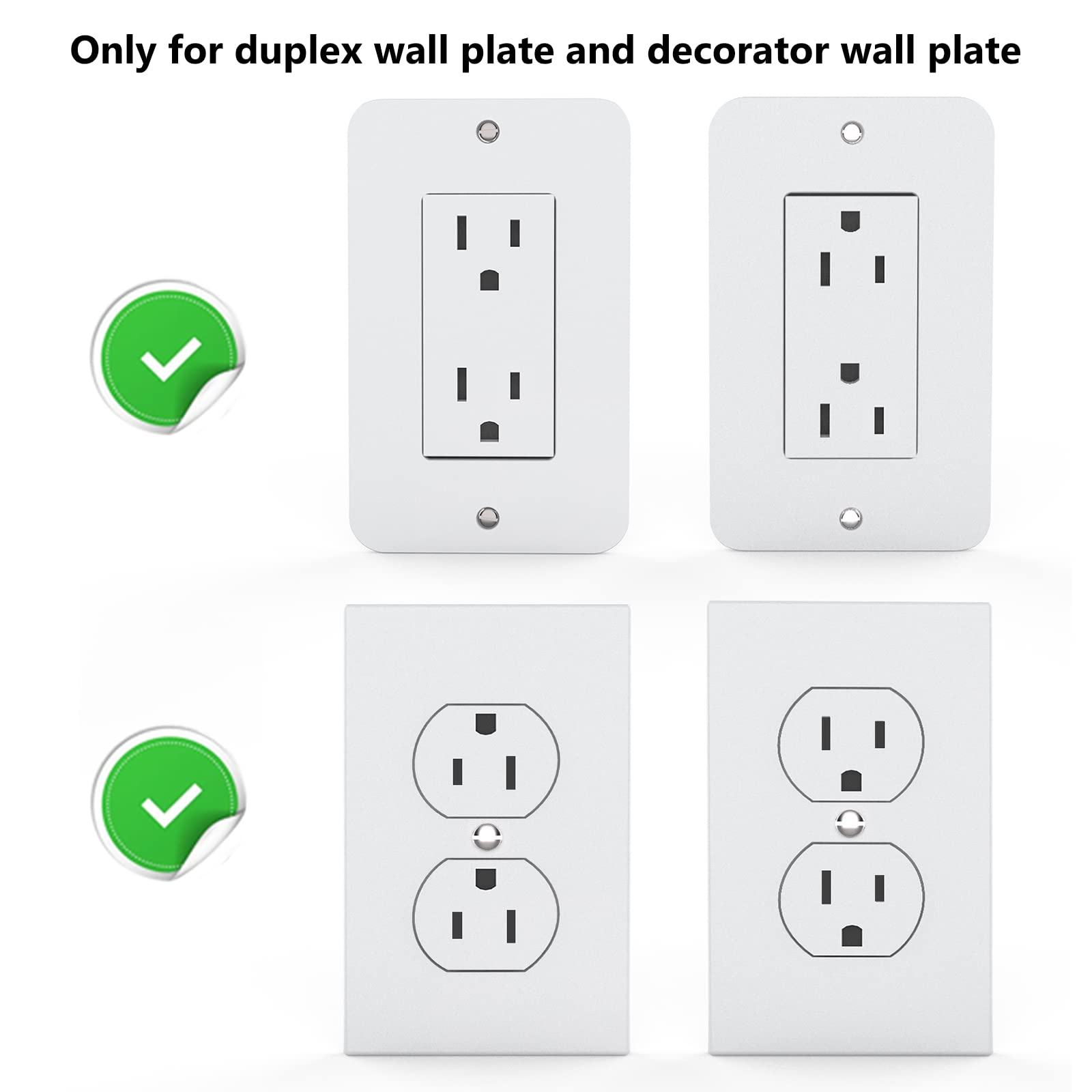 WALI Outlet Shelf Wall Holder and Floating Entertainment Center Shelves(2-Shelf)