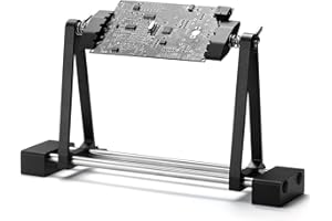 SainSmart Magnetic Adjustable Circuit Board Holder, 360 Degrees Rotated, Soldering Helping Hand for Clamping PCB, Desoldering