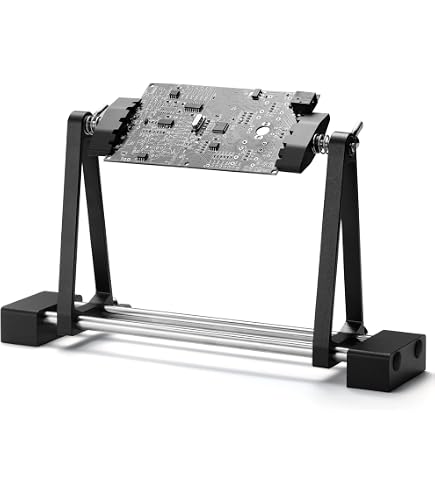 Table De Soudure Support Soudure 3ème Main - 2 Bras Flexibles - Pour PCB Et électronique - Réglable 360° Station Soudage Bijoux Modélisme