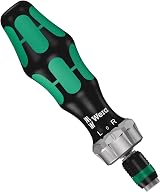 Wera 05051461001 816 RA 1/4 Inch Ratchet Screwdriver Silver 50Nm Max Torque view 1