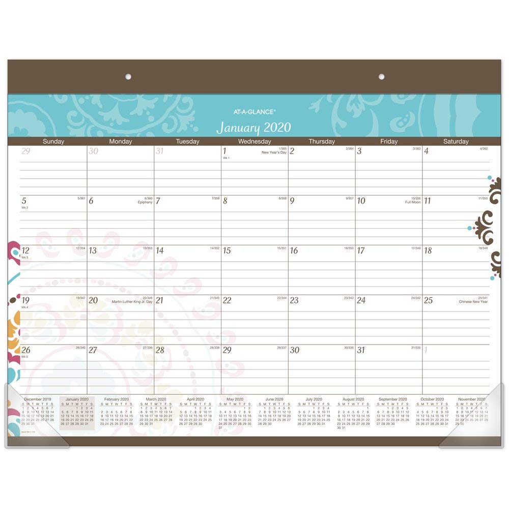 Best At A Glance Desk Calendar