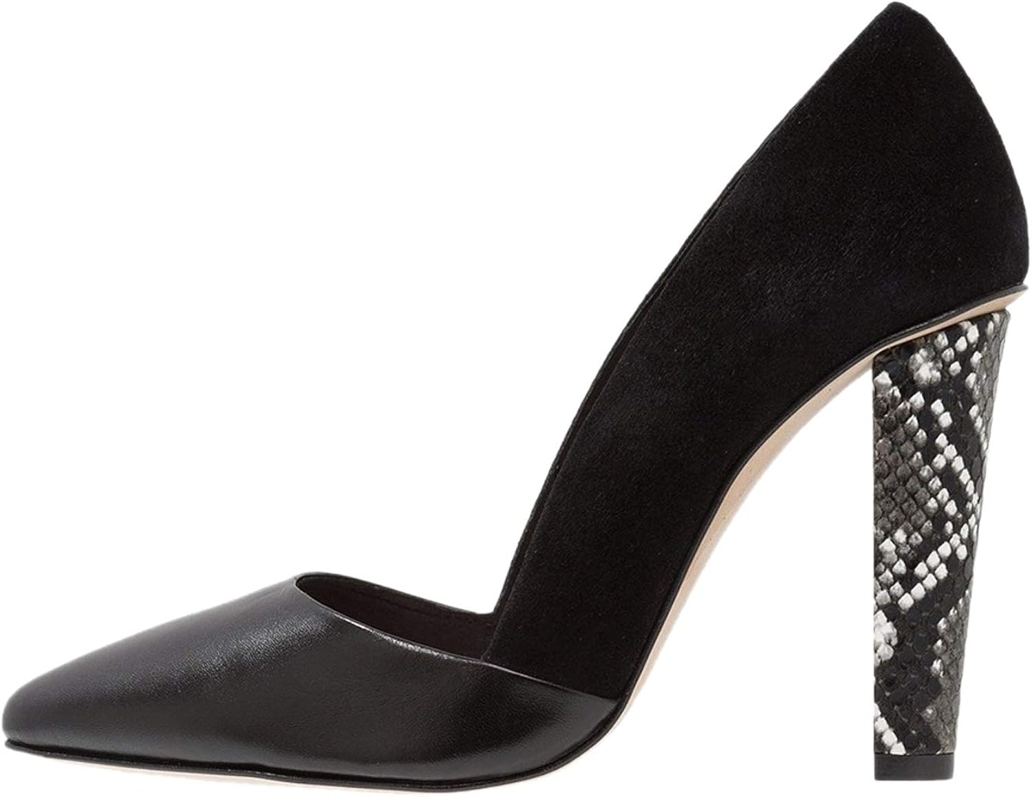 girls black leather pumps