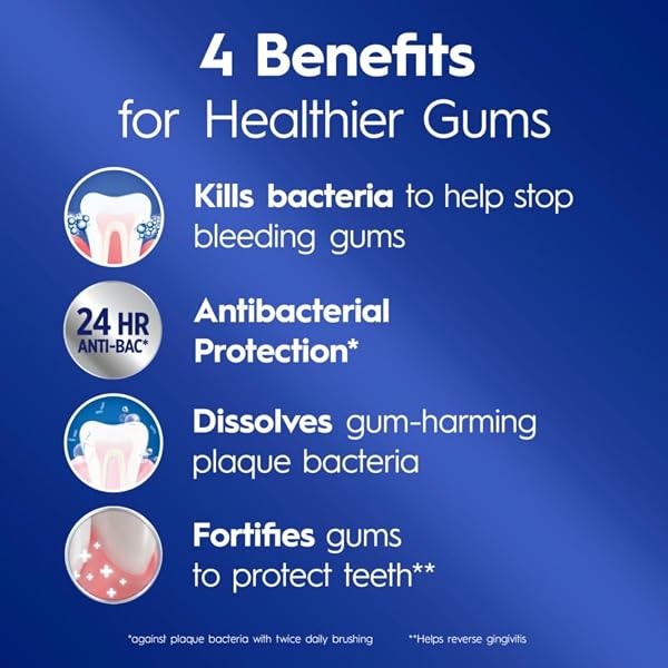 CREST PRO-HEALTH GUM DETOXIFY DEEP CLEAN TOOTHPASTE 2.6 OZ – ANTICAVITY, ANTIBACTERIAL FLOURIDE TOOTHPASTE, CLINICALLY PROVEN, GUM AND ENAMEL PROTECTION, PLAQUE CONTROL