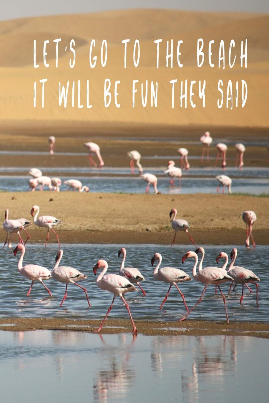 Let S Go To The Beach It Will Be Fun They Said Small Travel Notebook And Lined Paper 6 X 9 A5 Size Books Wildlife Amazon Com Books