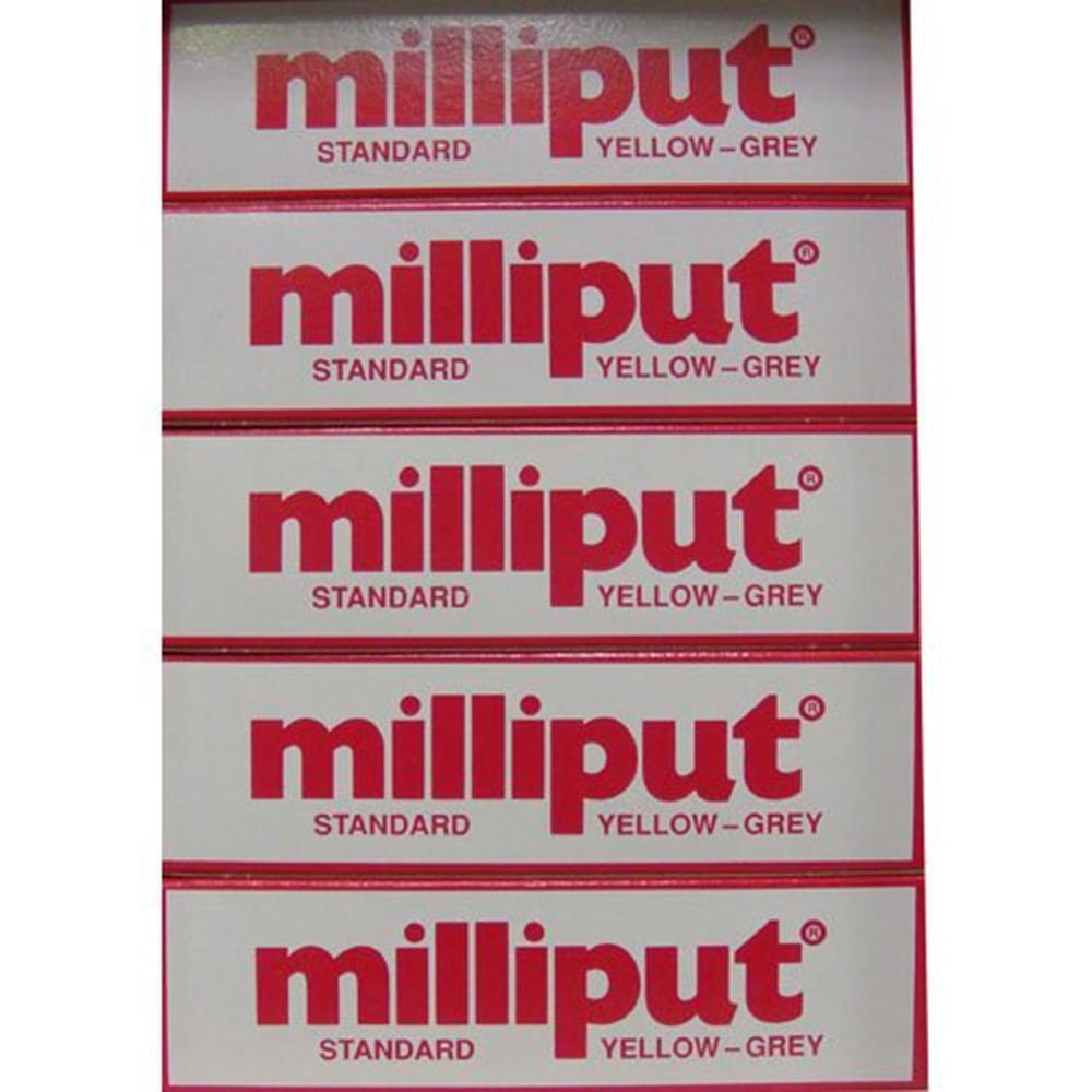 Milliput Epoxy Putty Yellow/Grey 113.4g X5
