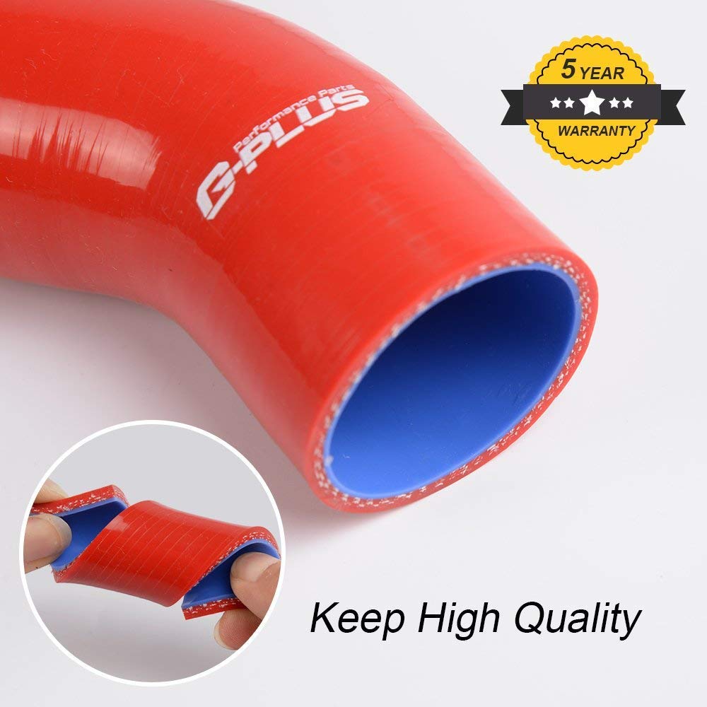 LUXERAD Silicone Radiator Hose Hose Kit for KTM LC4 620 625 640 660 (Orange LUXERAD Silicone Radiator Hose Hose Kit for KTM LC4 620 625 640 660 (Orange