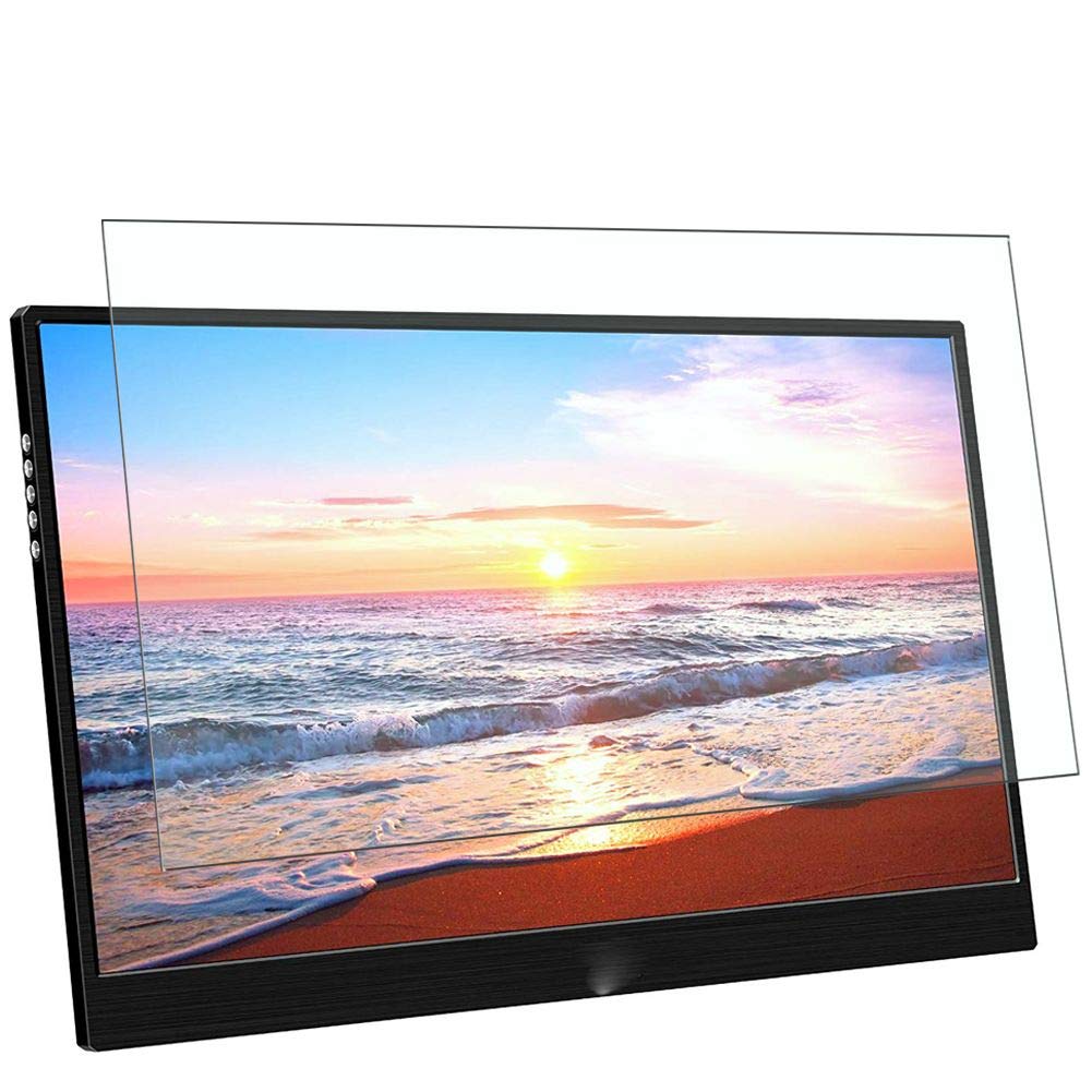 2 Pack Anti Blue Light Screen Protector Film, compatible with Eleduino MAGEDOK T156C 15.6" Display Monitor TPU Guard （ Not Tempered Glass Protectors ）