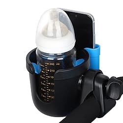 Accmor Stroller Cup Holder with Phone Holder, Bike