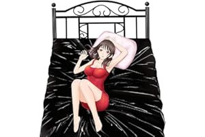 Waterproof Sheets King Size, Incontinence Sheets Bottom Padding Waterproof and Oil Proof Adult Couple Games Sex Bed Passion S