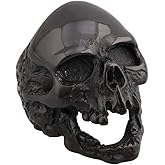 4ZOM Dead Walking Solid Death Skull Zombi Mens Solid Stainless Steel Ring