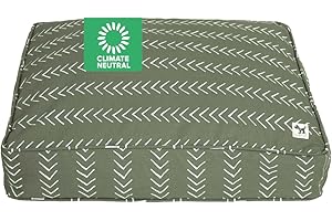 Molly Mutt Medium to Large Dog Bed Cover- Forever Young Print - Measures 27”X36”X5’’ - 100% Cotton - Durable - Breathable - Sustainable - Machine Washable Dog Bed Cover (Dd82b)