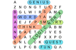 Word Search Quest: IQ Test - Alphabet Letter Crossword Explorer - Word Finder Puzzle