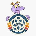 Retro Rainbow Figment Bumper Sticker Window Vinyl Decal 5"