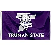 College Flags & Banners Co. Truman State Wordmark Logo Large Grommet Banner Flag