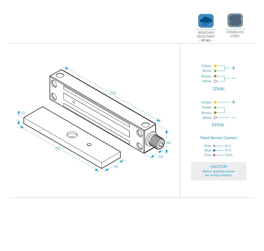 External Mag Lock Wiring Diagram / Solve The Problem Sticky Maglock