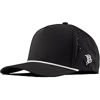 Vintage Old Glory PVC 5 Panel Rope Hat Adjustable Snapback Lightweight Vintage Old Glory PVC 5 Panel Rope Hat Adjustable Snapback  main image 2