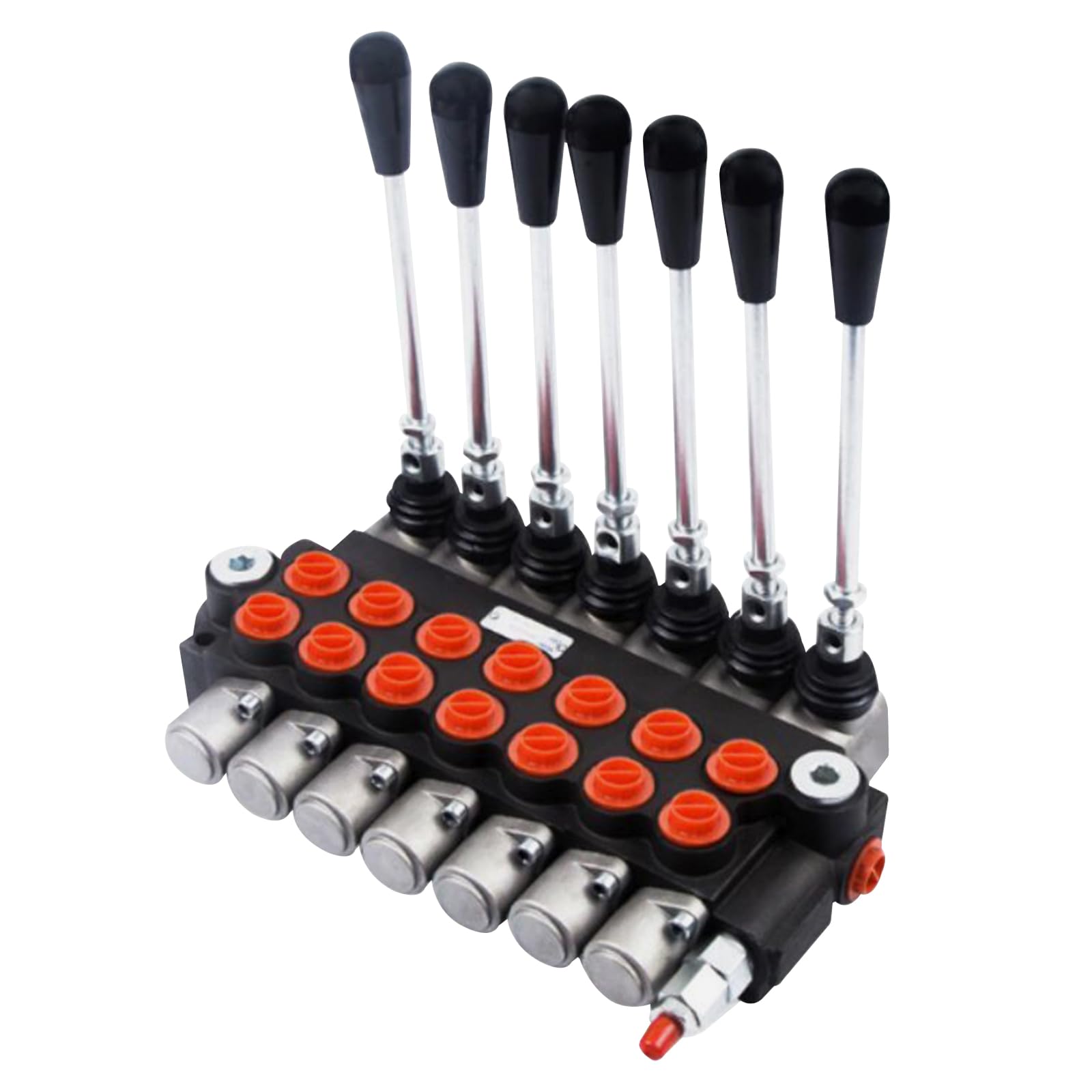 Multi Direction Lever Mua Konfiur 7Spool P40 Hydraulic Directional Valve, 250 Bar Adjustable ...