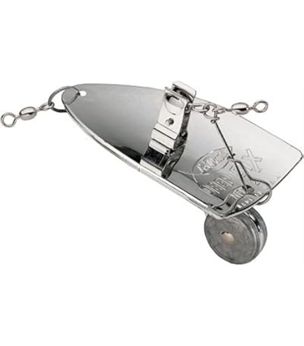 Luhr Jensen 1 Deep Six Silver : Boating Equipment : Sports & Outdoors