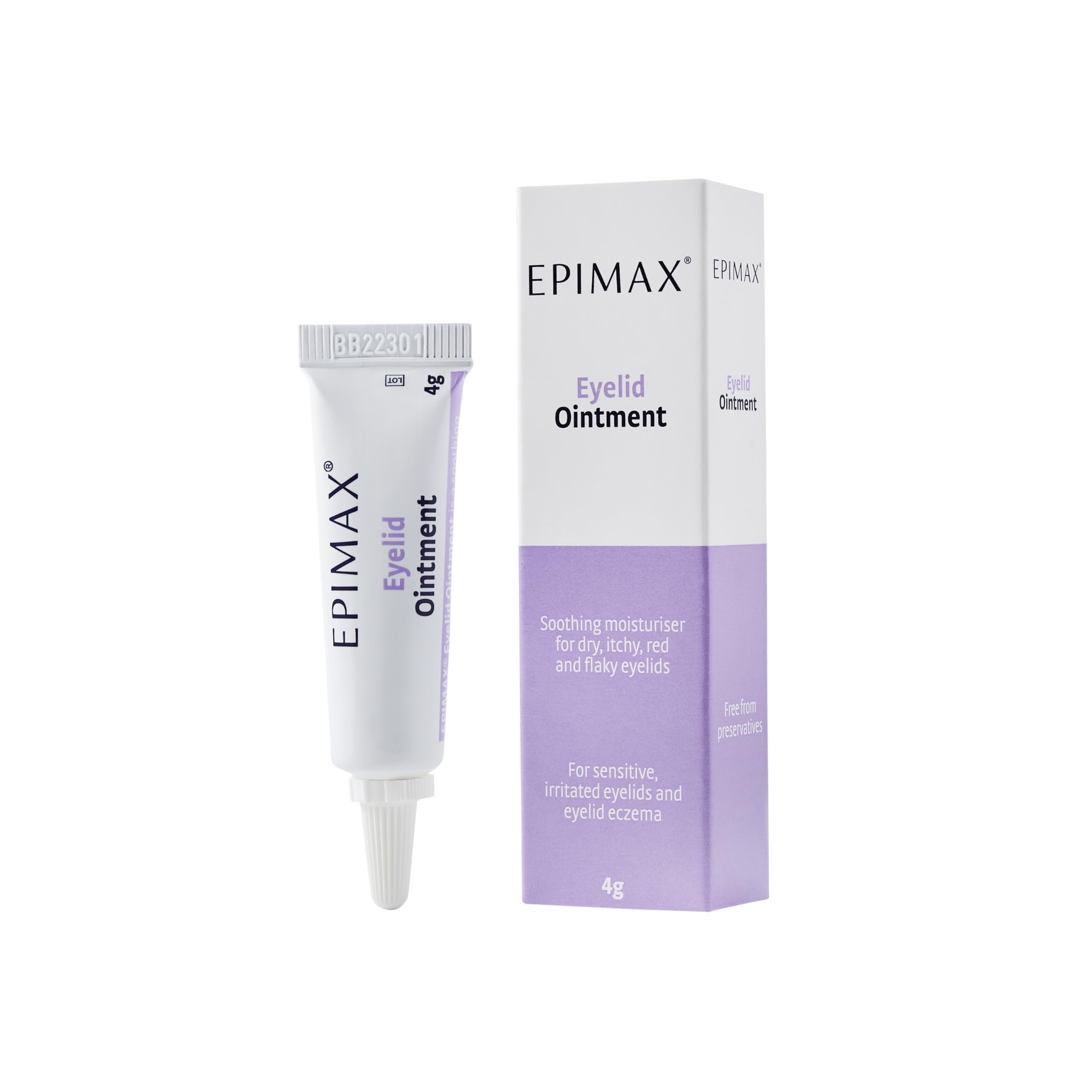Epimax Eyelid Ointment-A Soothing moisturiser to Help Relieve eyelids That are Dry, Itchy, red, and Flaky. Soothe, Hydrate and Comfort Dry Skin Around The Delicate Eye Area