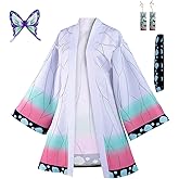 Haydory Womens Anime Cloak Cosplay Costume Kimono Cape Robe Halloween Suit Adult