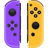 NINIFEI Replacement Left Right Switch Controllers,Compatible with Nintendo Switch Controller,Support Dual Vibration/6-Axis Gyro/Motion Control/Wake-up