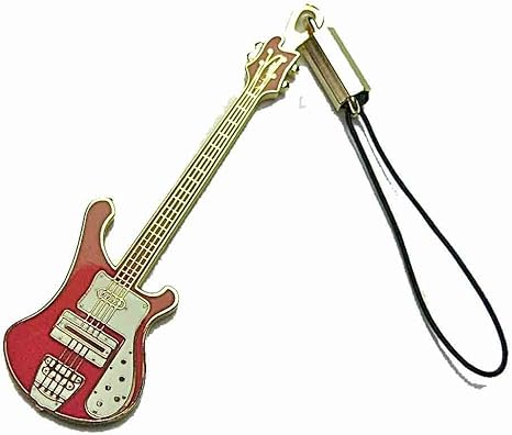 Amazon Co Jp リッケンバッカーベース ギター 携帯ストラップ Rickenbacker Bass Guitar Cell Phone Strap 575 赤 ホビー