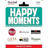 One4all Happy Moments Physical Gift Card - $100