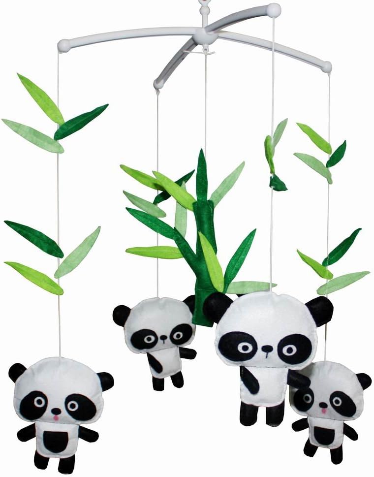 panda baby mobile