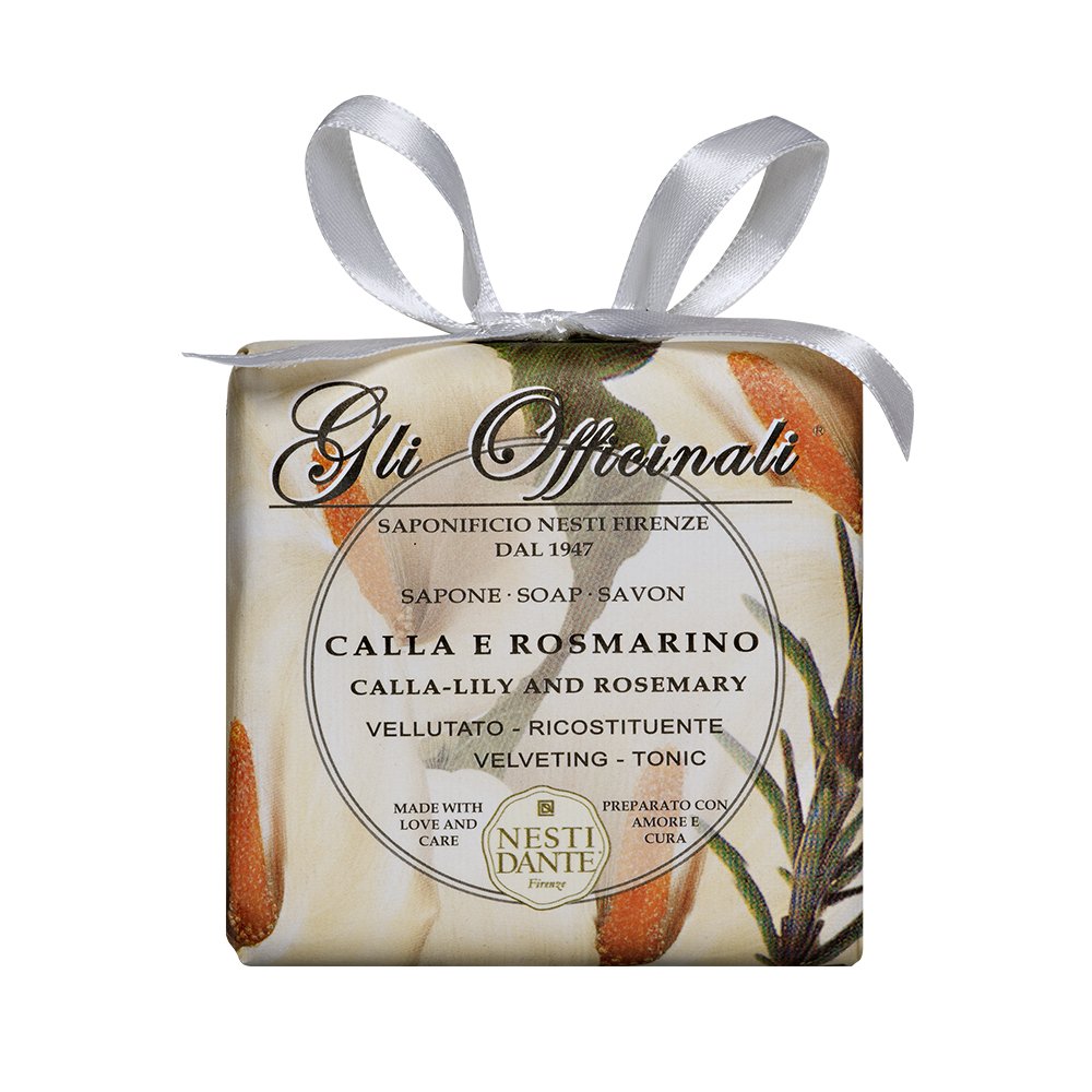 NESTI DANTE Gli Officinali, Water Arum & Rosemary Soap 200 g