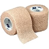 3M Coban Self Adherent First Aid Wrap, 2 Inch x 5 Yard - 16 Rolls