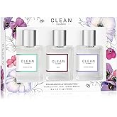 CLEAN CLASSIC Fragrance Discovery Gift Set, Travel Mini Size, Layerable Perfume for Everyday Wear, Long Lasting, Vegan, Phthalate-Free & Paraben-Free