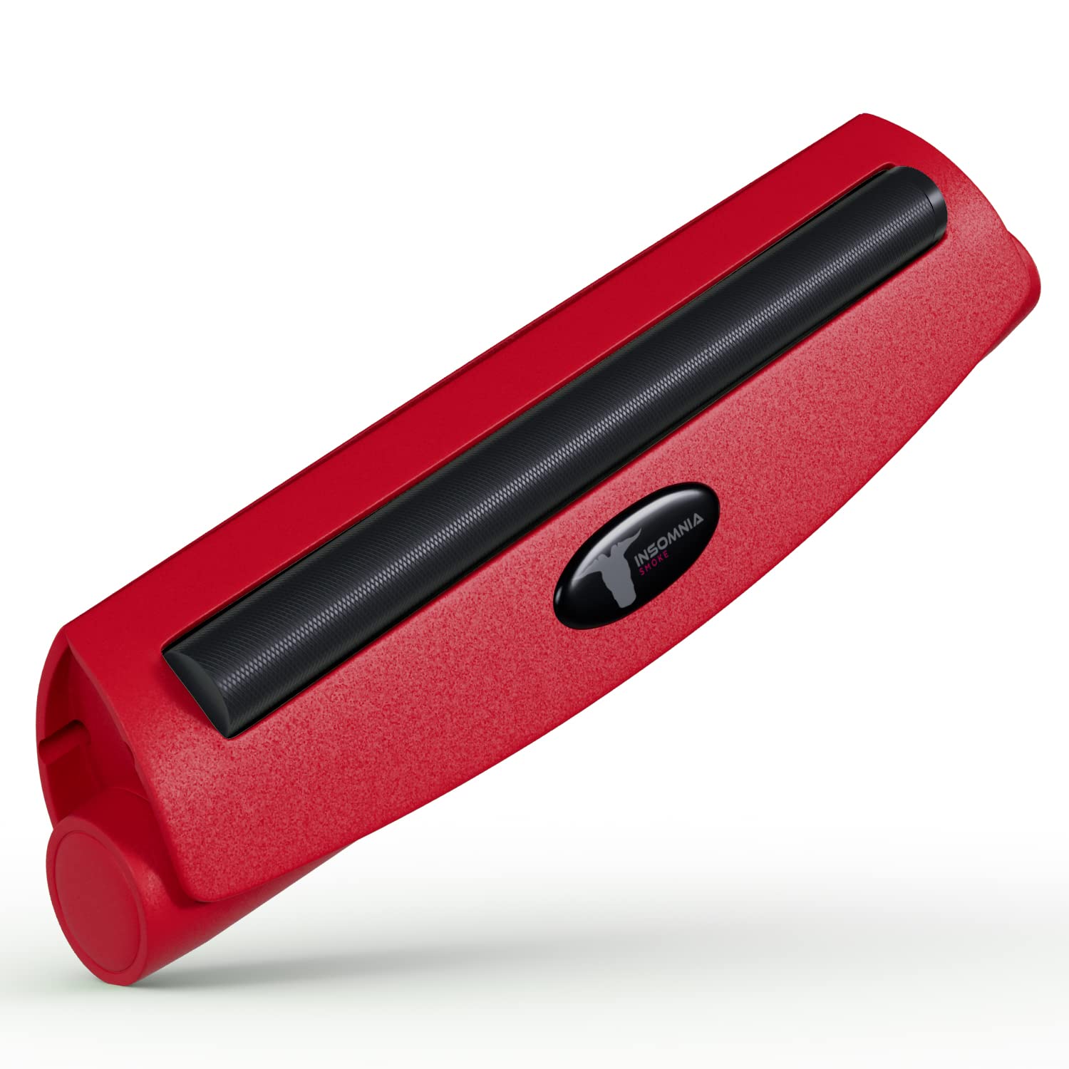 Insomnia Smoke Cigarette Rolling Machine | Tobacco Roller for King Size 110 mm Pre-roll Cone (King size, Red)