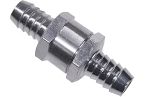 Supermotorparts 10mm Non-Return One Way 3/8" Air Fuel Oil Check Valve Diesel Gas