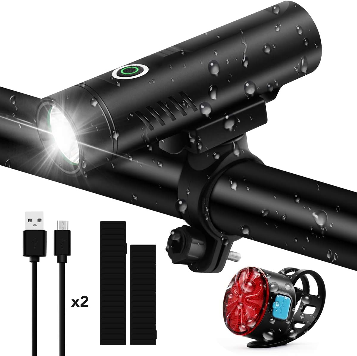 fanali della testa della bicicletta